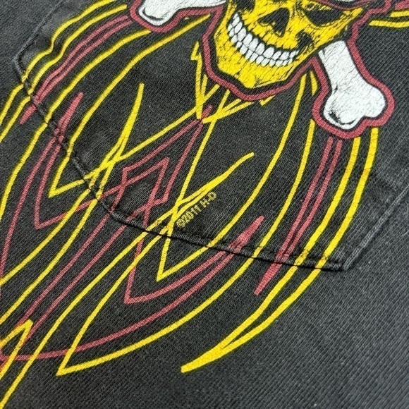 Harley Davidson Shirt Mens XXL Naples Florida Alligator Beach HD Authentic Basic - Picture 4 of 6